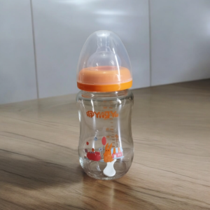 Imported High Quality Pure Glass Baby Feeder, 6oz and 9oz