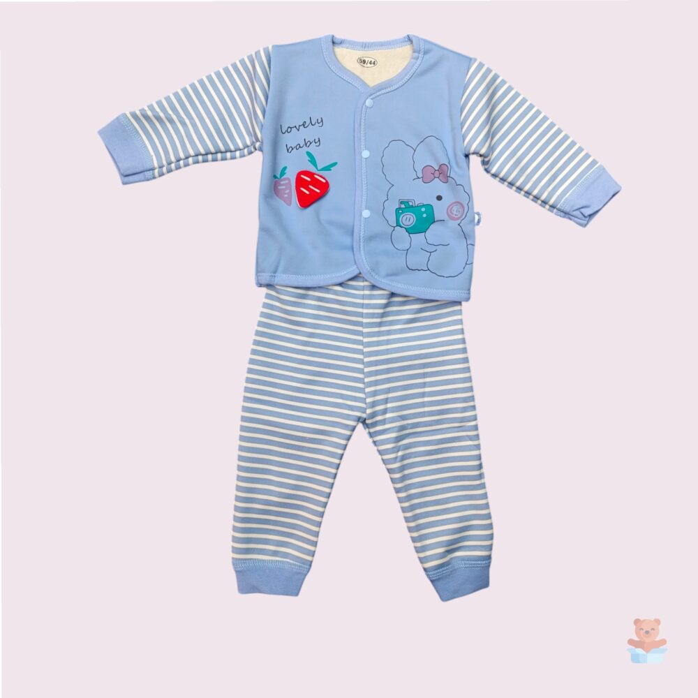Baby Cotton Blended Full Sleeve Trouser and Shirt for Newborn baby 0-3 Months