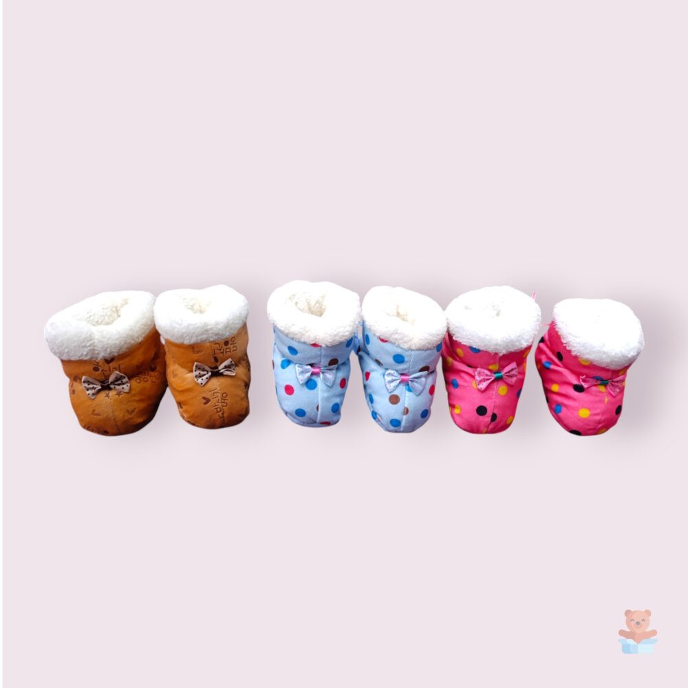 infant baby slippers girls boys booties warm baby socks shoes newborn crib shoes baby footwear 3